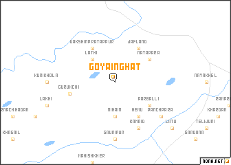 map of Goyainghat