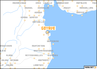 map of Goyave