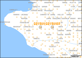 map of Goyavier