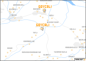 map of Göycǝli