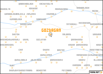 map of Goz Dagan