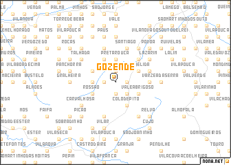 map of Gozende