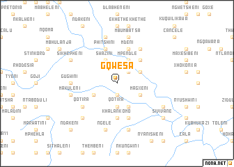 map of Gqwesa