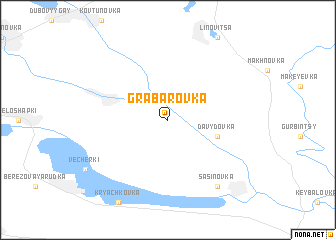 map of Grabarovka