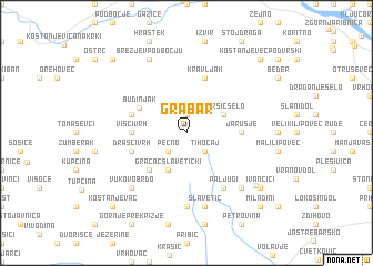 map of Grabar