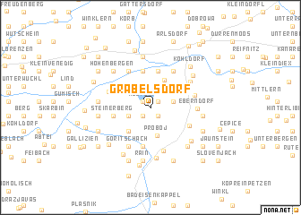 map of Grabelsdorf