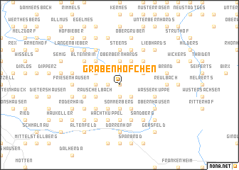 map of Grabenhöfchen