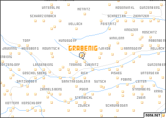 map of Grabenig
