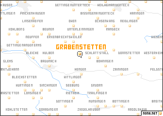 map of Grabenstetten