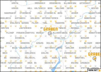 map of Graben