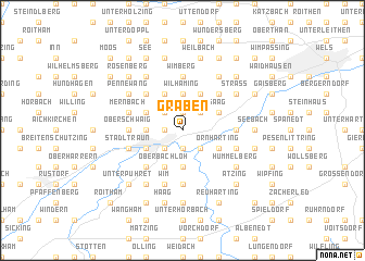 map of Graben