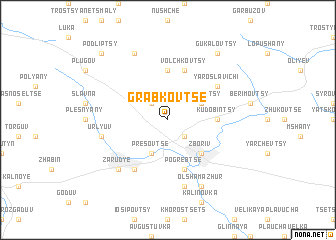 map of Grabkovtse