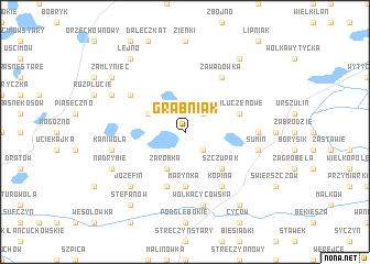 map of Grabniak