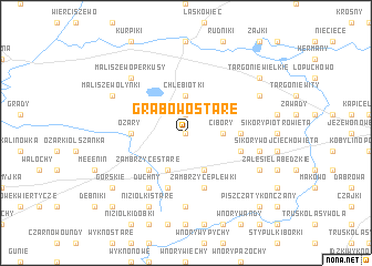 map of Grabowo Stare