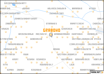 map of Grabowo