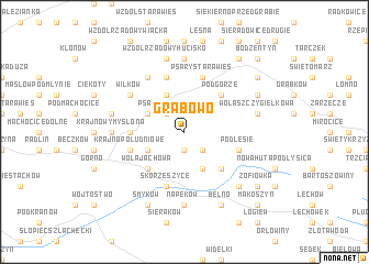 map of Grabowo