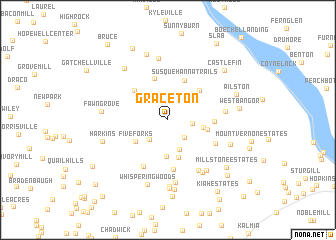 map of Graceton