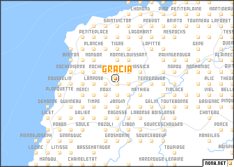 map of Gracia