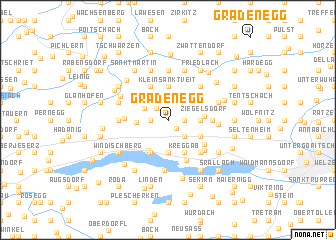 map of Gradenegg