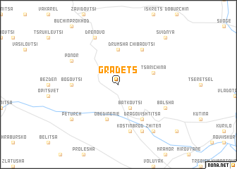 map of Gradets