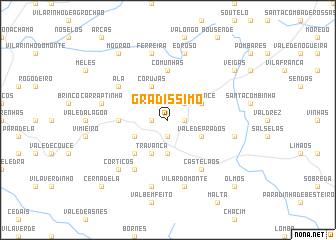 map of Gradíssimo