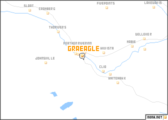 map of Graeagle