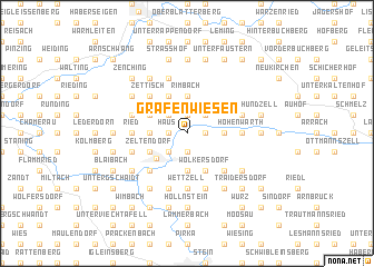 map of Grafenwiesen