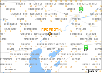 map of Grafrath