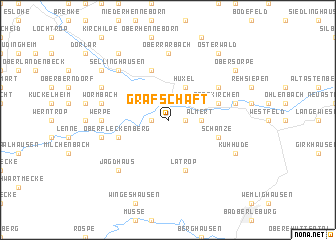 map of Grafschaft