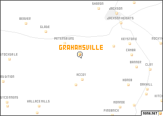 map of Grahamsville