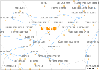 map of Grajera