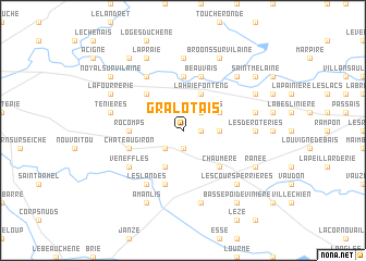 map of Gralotais