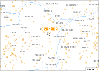 map of Gramada