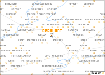 map of Grammont