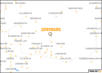 map of Granadas