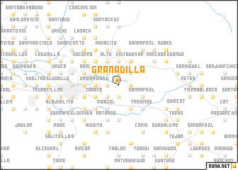 map of Granadilla