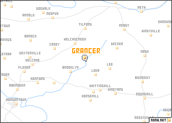 map of Grancer