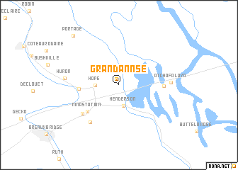 map of Grand Annse