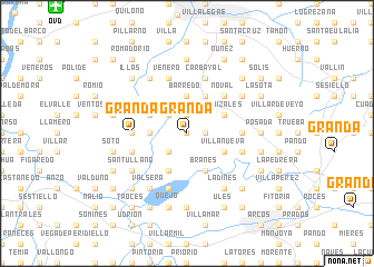 map of Granda