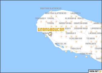 map of Grand Boucan