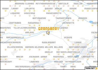 map of Grand Bray