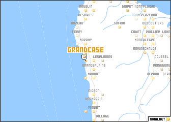 map of Grandʼ Case