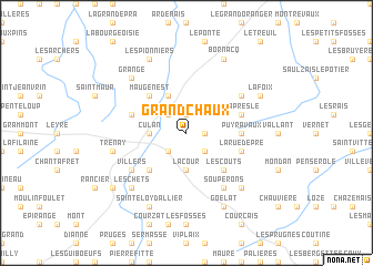 map of Grand Chaux
