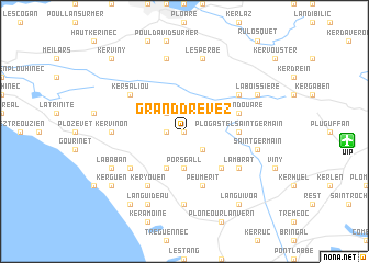 map of Grand Drévez