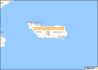 map of Grande Barrière