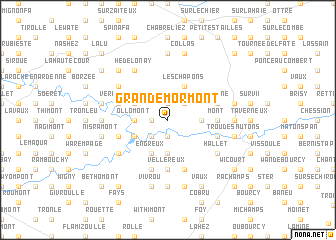 map of Grande Mormont