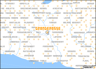 map of Grande Passe