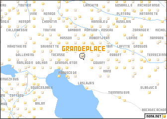 map of Grande Place