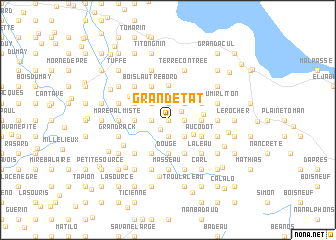 map of Grand État