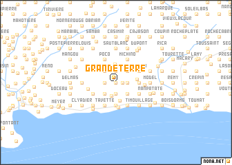 map of Grande Terre